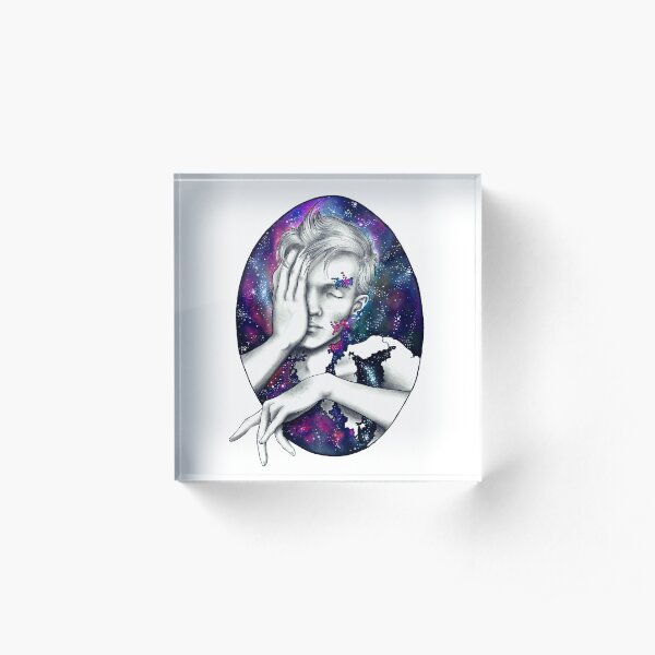 Emotions Series - Apathy Acrylic Block