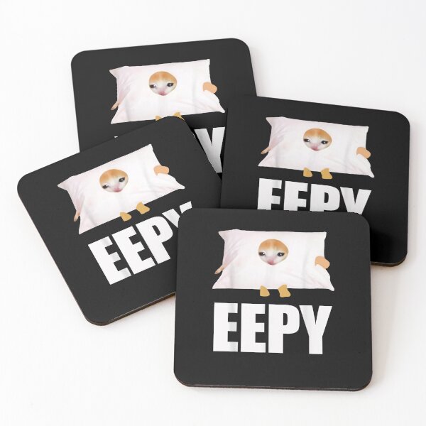 Item preview, Eepy Funny Cat Meme Eepy Cat Saying designed and sold by FloraPlantTees.