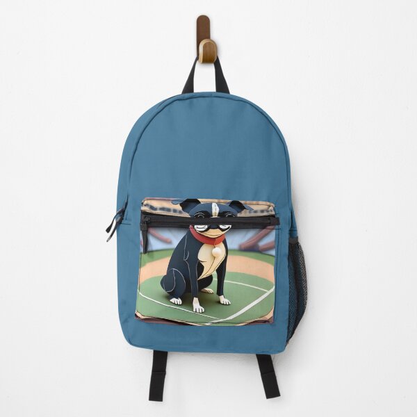 Item preview, Let's Play Ball, Man.... Baseball Boston Terriers designed and sold by Hall-O-Gram.