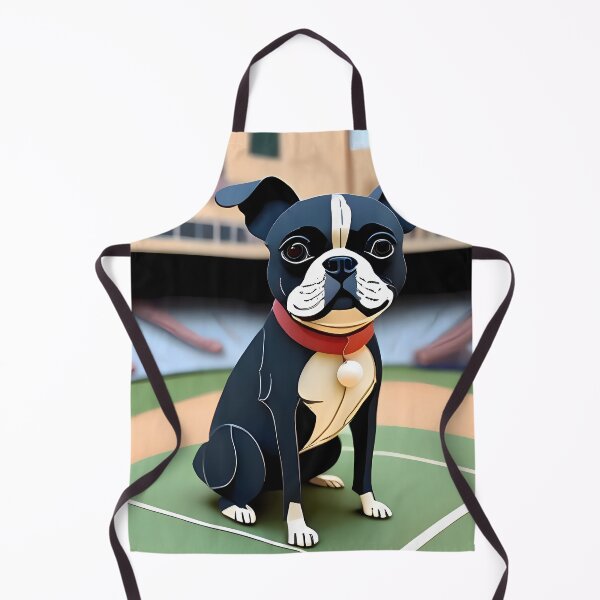 Item preview, Let's Play Ball, Man.... Baseball Boston Terriers designed and sold by Hall-O-Gram.
