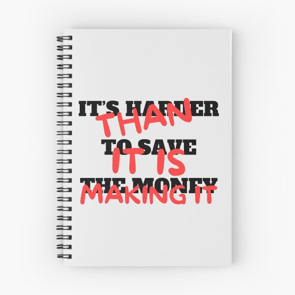 Item preview, It's harder to save the money than it is making it designed and sold by Peerless-Prime.