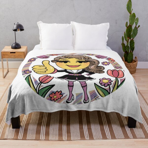 Artikelvorschau, Süßes Mädchen. Emoticon. entworfen und verkauft von MagelliShop.