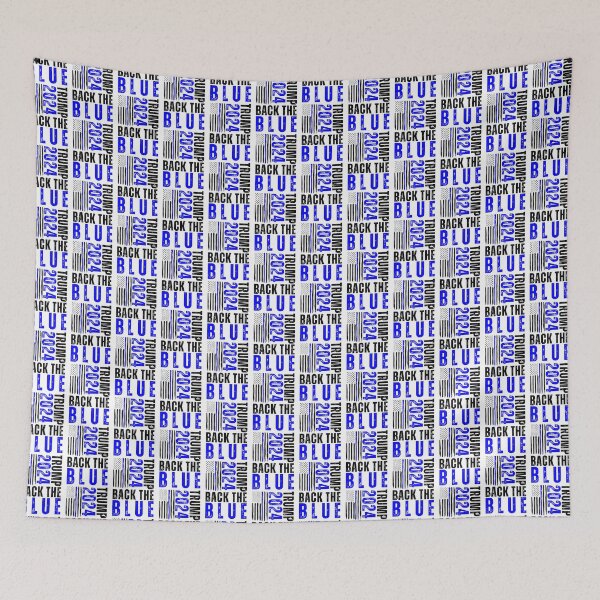 Item preview, Back the Blue, Trump 2024 designed and sold by Roy & Tiffany.