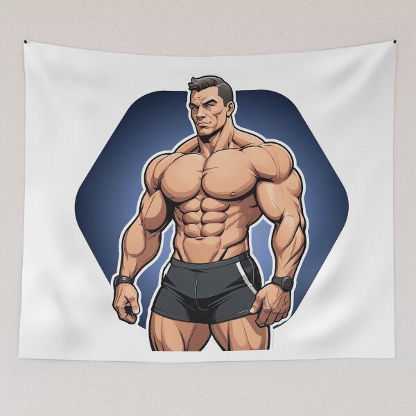 Item preview, New Series: Bodybuilder Sticker #10 designed and sold by ForeverPrintsOK.