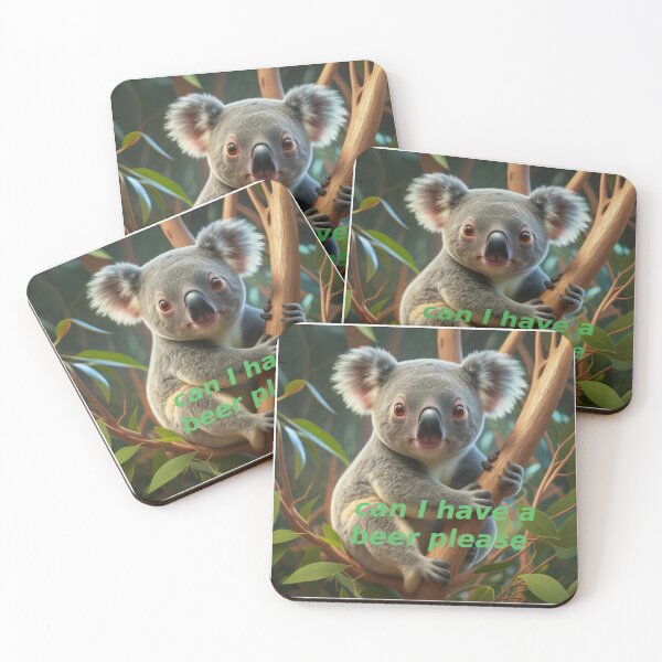 Item preview, Koala wants beer designed and sold by JustStraight.
