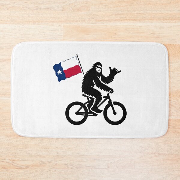 Item preview, Bigfoot Cycling Texas Flag designed and sold by Esskay Designs.