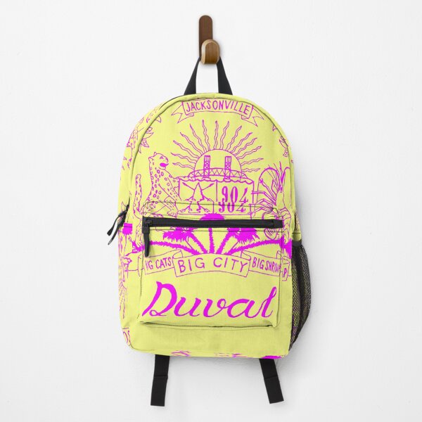 Item preview, Duval Crest - Hot Pink Lettering on Pale Yellow designed and sold by DuvalCrest.