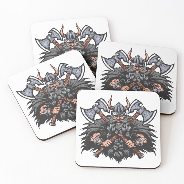 Item preview, Viking with crossed axes designed and sold by KukerLukii.