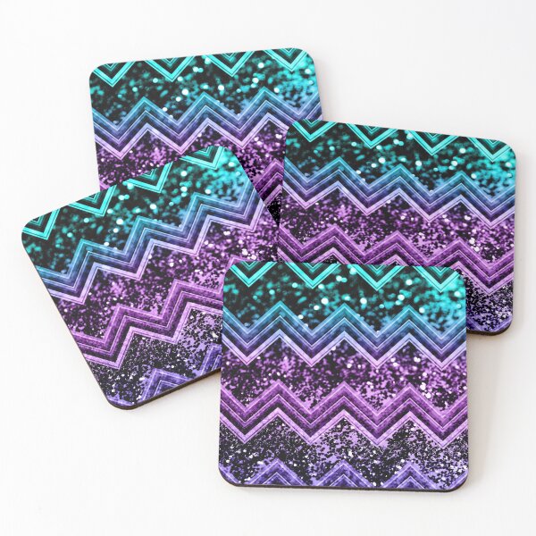Item preview,  Unicorn Chevron #4 (Photo of Glitter Only - Not Reflective) designed and sold by Anita's & Bella's Art.