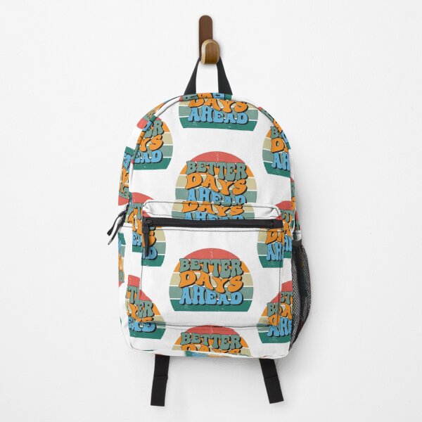 Item preview, Better Days Ahead: Retro Print Quote designed and sold by Radgraphic.