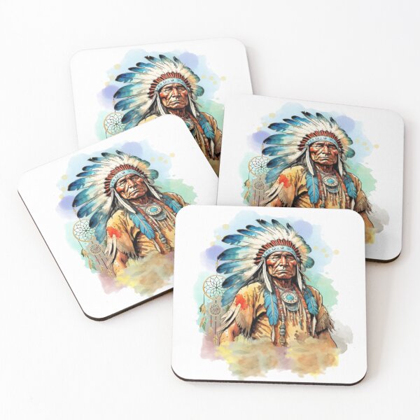 Item preview, Native American - The Old Wise Man designed and sold by DaveBlack81.