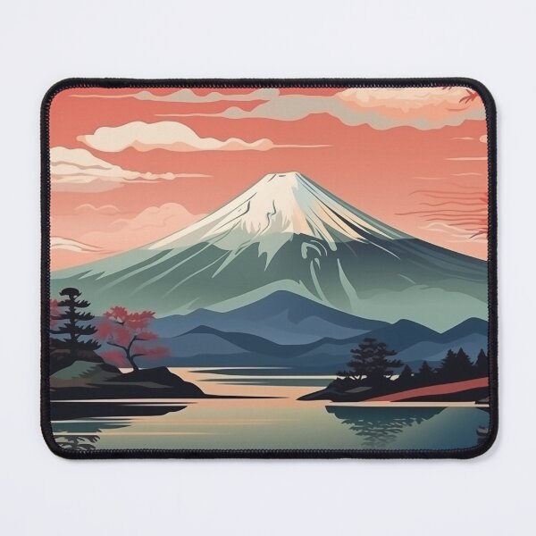 Item preview, Fuji Mountain Landscape designed and sold by AIStudioProject.
