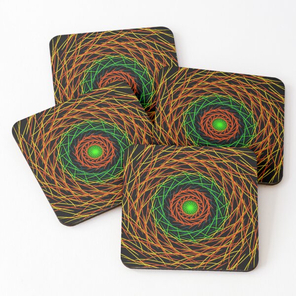 Item preview, Colorful concentric lines  designed and sold by Stefrait-7.
