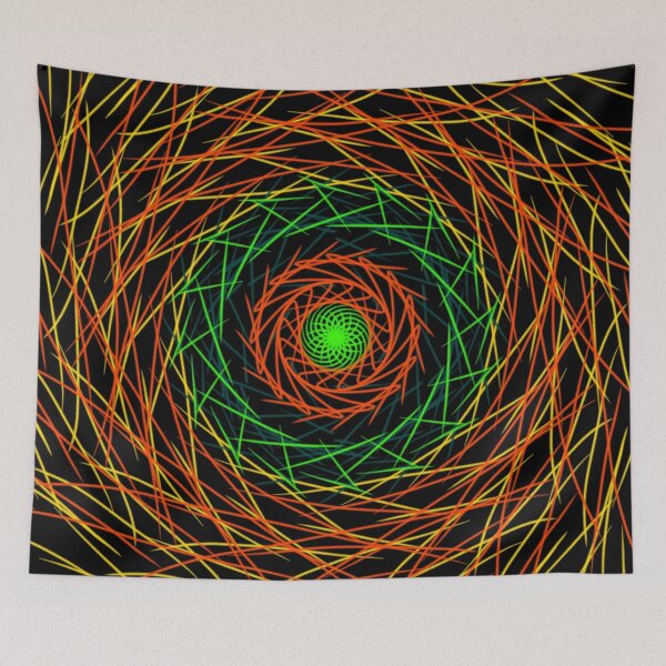 Item preview, Colorful concentric lines  designed and sold by Stefrait-7.