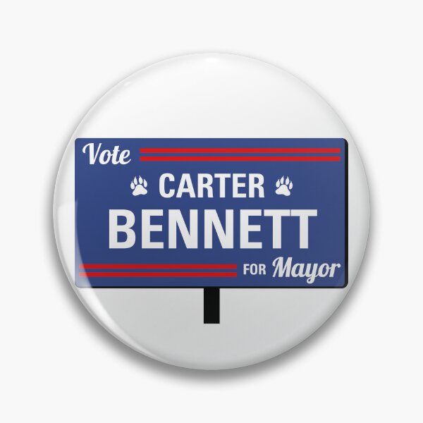 Item preview, Vote Carter Bennett for Mayor designed and sold by weightyghosts.
