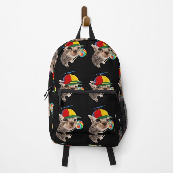 Item preview, Silly Cat With Lollipop Meme designed and sold by FloraPlantTees.