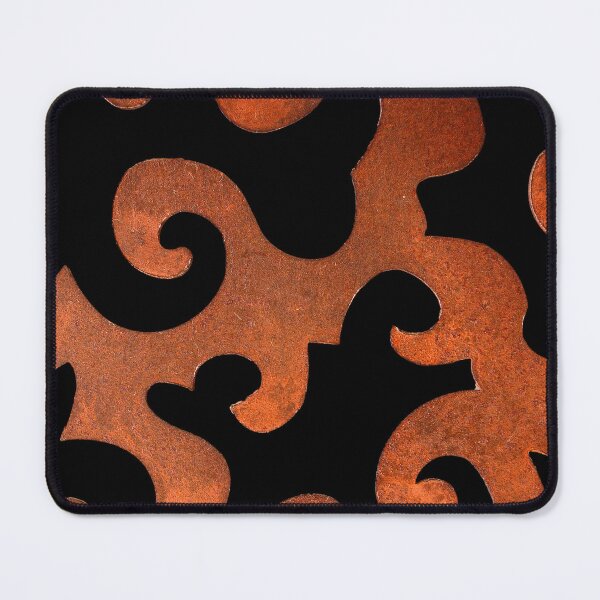 Item preview, Copper colored lava flow design designed and sold by smartlogo_factory.