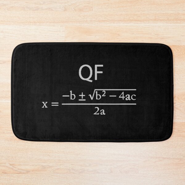 Item preview, Root-Finding Formula for Quadratic Equations, Bhaskara designed and sold by Numbers-Art.