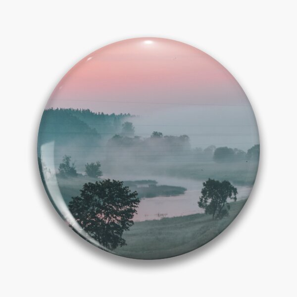 Item preview, Foggy summer sunset evening designed and sold by LiguxKon.