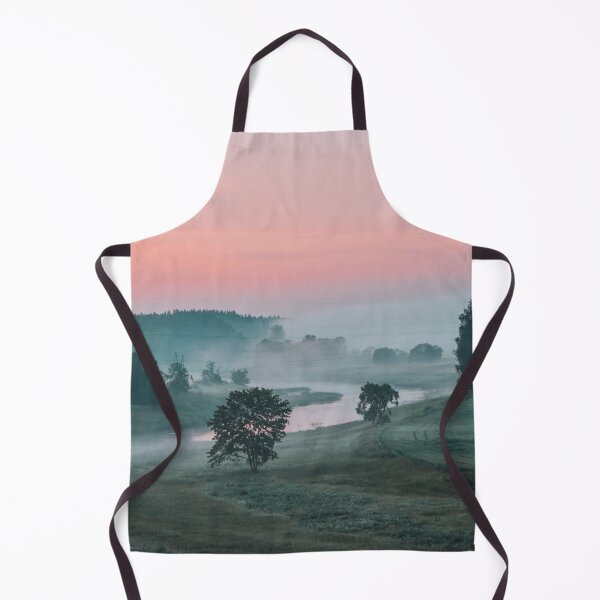 Item preview, Foggy summer sunset evening designed and sold by LiguxKon.