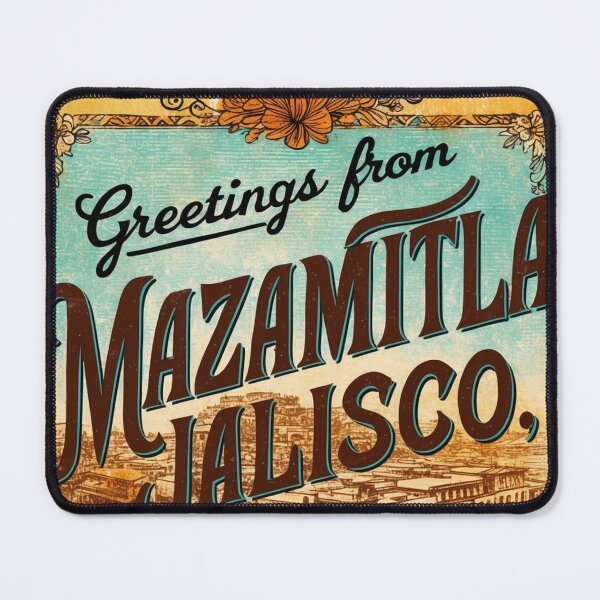 Item preview, Mazamitla Jalisco Mexico Magic Town Postcard Vintage Travel designed and sold by TravelPostcardGems.