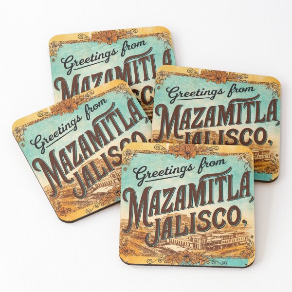 Item preview, Mazamitla Jalisco Mexico Magic Town Postcard Vintage Travel designed and sold by TravelPostcardGems.