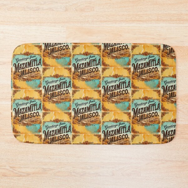 Item preview, Mazamitla Jalisco Mexico Magic Town Postcard Vintage Travel designed and sold by TravelPostcardGems.