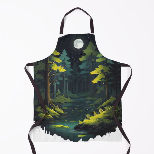 Item preview, Pixelated Night Swamp designed and sold by michaelolsonciz.