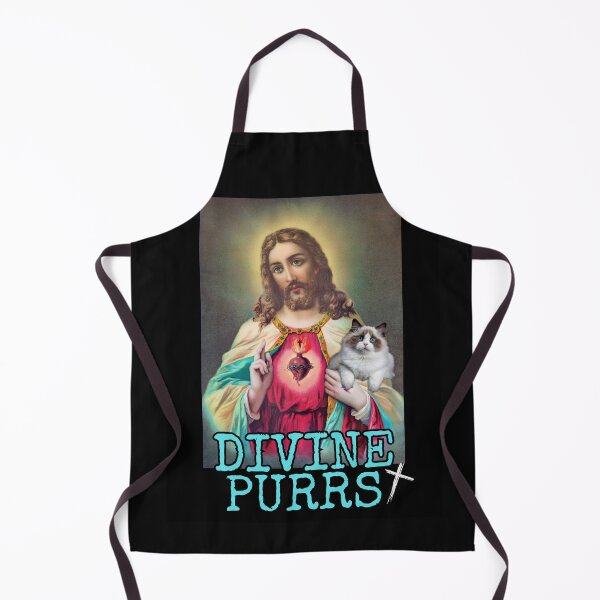 Item preview, Divine Purrs Childless Jesus For Harris 2024 Vote Blue Save Democracy Political Design designed and sold by EarthArtDesigns.