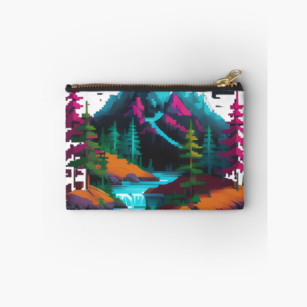 Item preview, Pixelated Night Landscape designed and sold by michaelolsonciz.