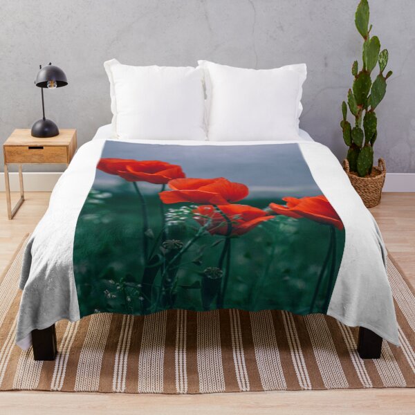 Item preview, Poppy flowers in the field designed and sold by LiguxKon.