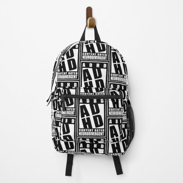 Item preview, ADHD content rated neurodivergent designed and sold by remerasnerdas.