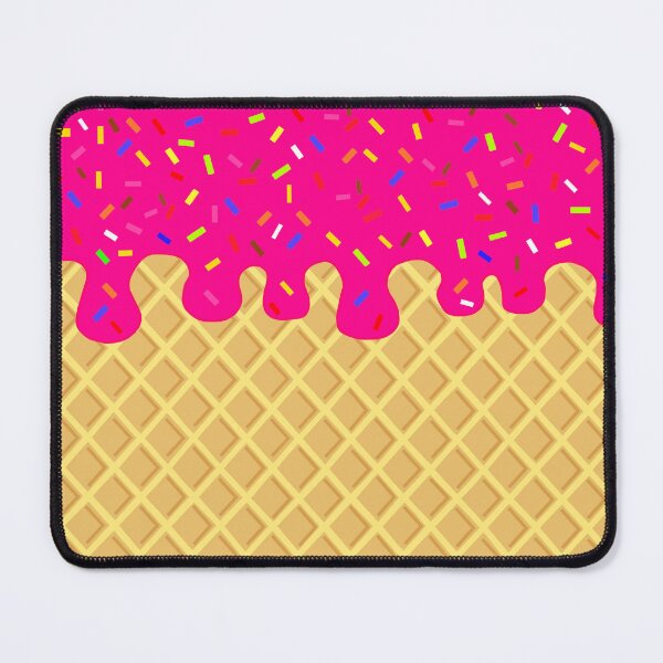 Item preview, Strawberry Ice Cream Waffle Cone designed and sold by Sartoris Art.