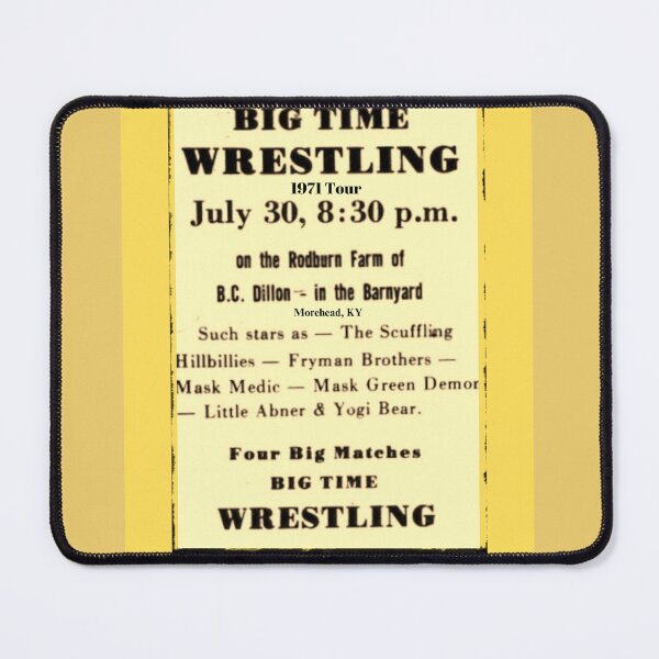Item preview, Big Time Wrestling 1971 designed and sold by JoezPlace.