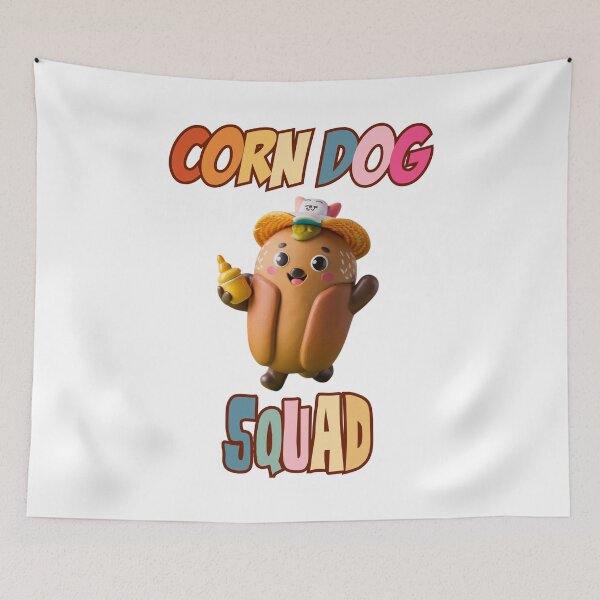 Item preview, corn Dog squad designed and sold by belladesign7.