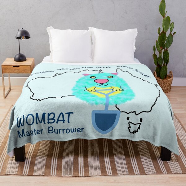 Item preview, Wombat: Master Burrower Australia designed and sold by chowlet.