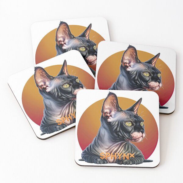 Item preview,  Poster Prints T-Shirt Design - Cat Breeds: Sphynx Cat designed and sold by ForeverPrintsOK.