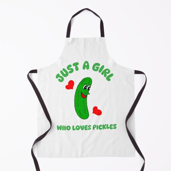 Item preview, Just A Girl Who Loves Dill Pickles designed and sold by Sartoris Art.