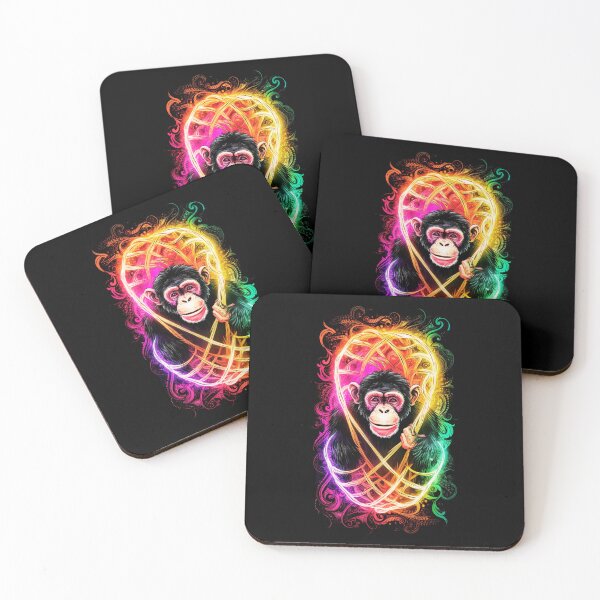 Item preview, Sweet and colorful monkey designed and sold by Street Corsairs.