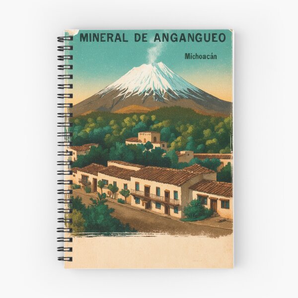 Item preview, Mineral de Angangueo Michoacan Mexico Magic Town Postcard Vintage Travel designed and sold by TravelPostcardGems.