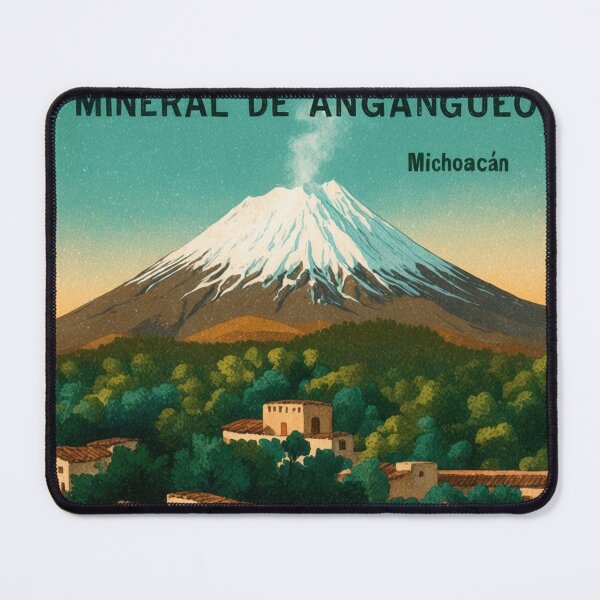 Item preview, Mineral de Angangueo Michoacan Mexico Magic Town Postcard Vintage Travel designed and sold by TravelPostcardGems.