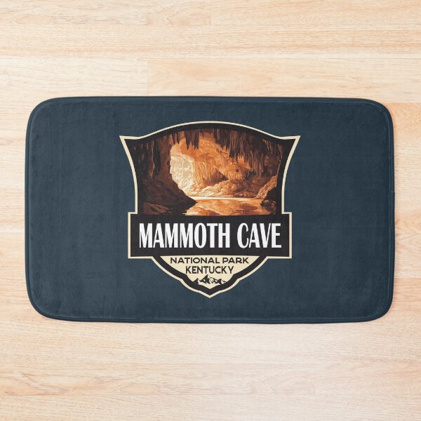 Item preview, Mammoth Cave National Park Illustration Retro Badge designed and sold by KrisSidDesigns.