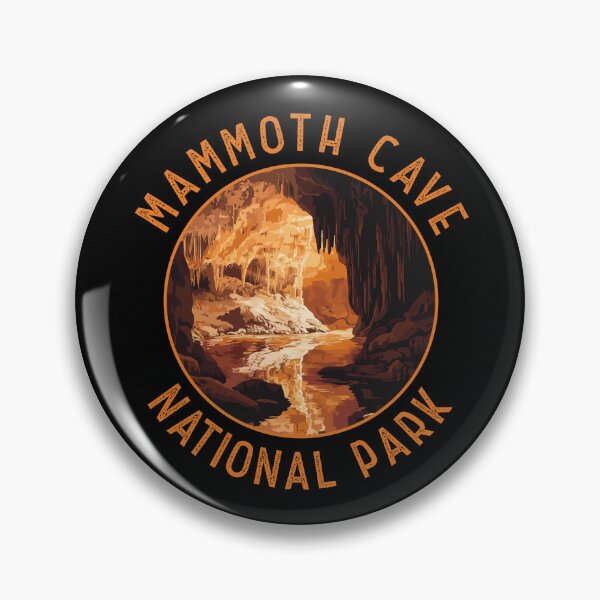 Item preview, Mammoth Cave National Park Retro Distressed Circle designed and sold by KrisSidDesigns.