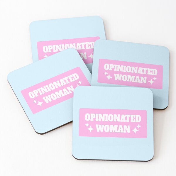 Item preview, Opinionated Woman. Cute Pink designed and sold by PMCreative.