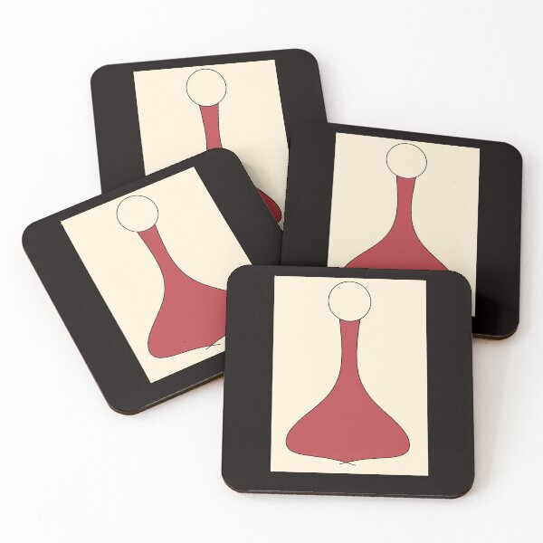 Item preview, Seated meditation contemplation peaceful red designed and sold by Doodlehomeshop.