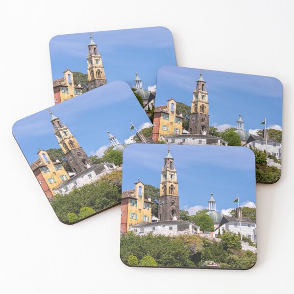 Item preview, Portmeirion Coastal Village With Gardens, Buildings And Bell Tower designed and sold by Harmony Of The Mind.