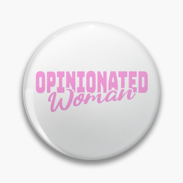 Item preview, Opinionated Woman. Bold Pink designed and sold by PMCreative.