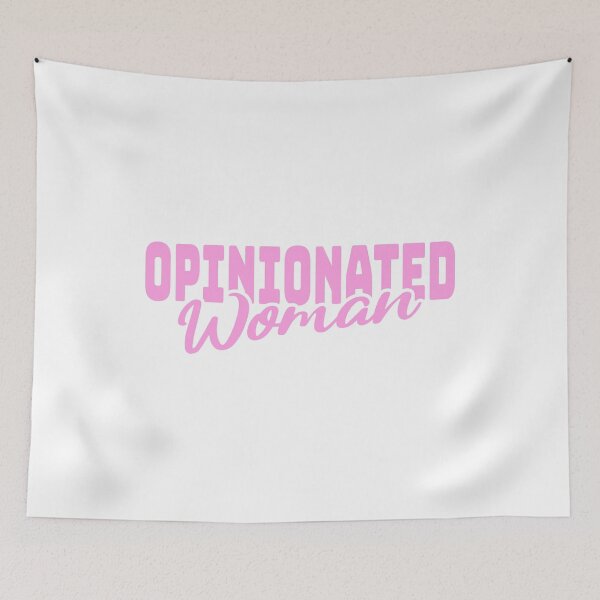 Item preview, Opinionated Woman. Bold Pink designed and sold by PMCreative.