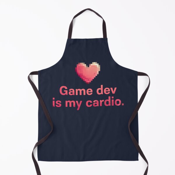 Item preview, Game dev is my cardio. designed and sold by darkskygear.