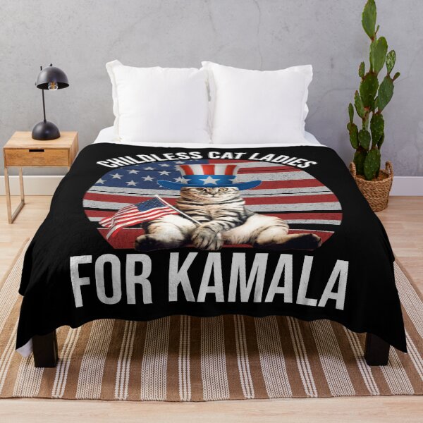Item preview, Childless Cat Ladies For Kamala designed and sold by Cat Lady Designs.